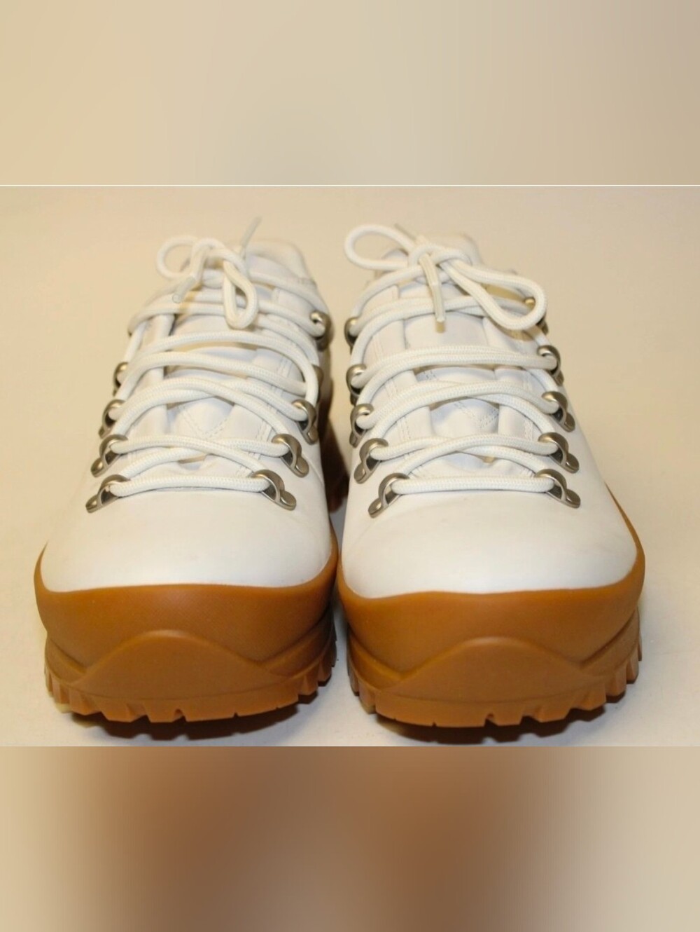 Merrell NEW Bristol Womens 10 41 White Leather WP Hiking Shoes - Picture 10 of 14